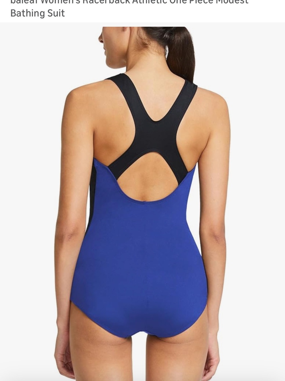 Conservative Athletic
Racerback Splice One Piece Training 1277/8-1